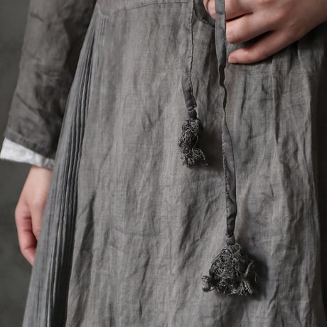 Tabrik cache-coeur dress (carbon black)
