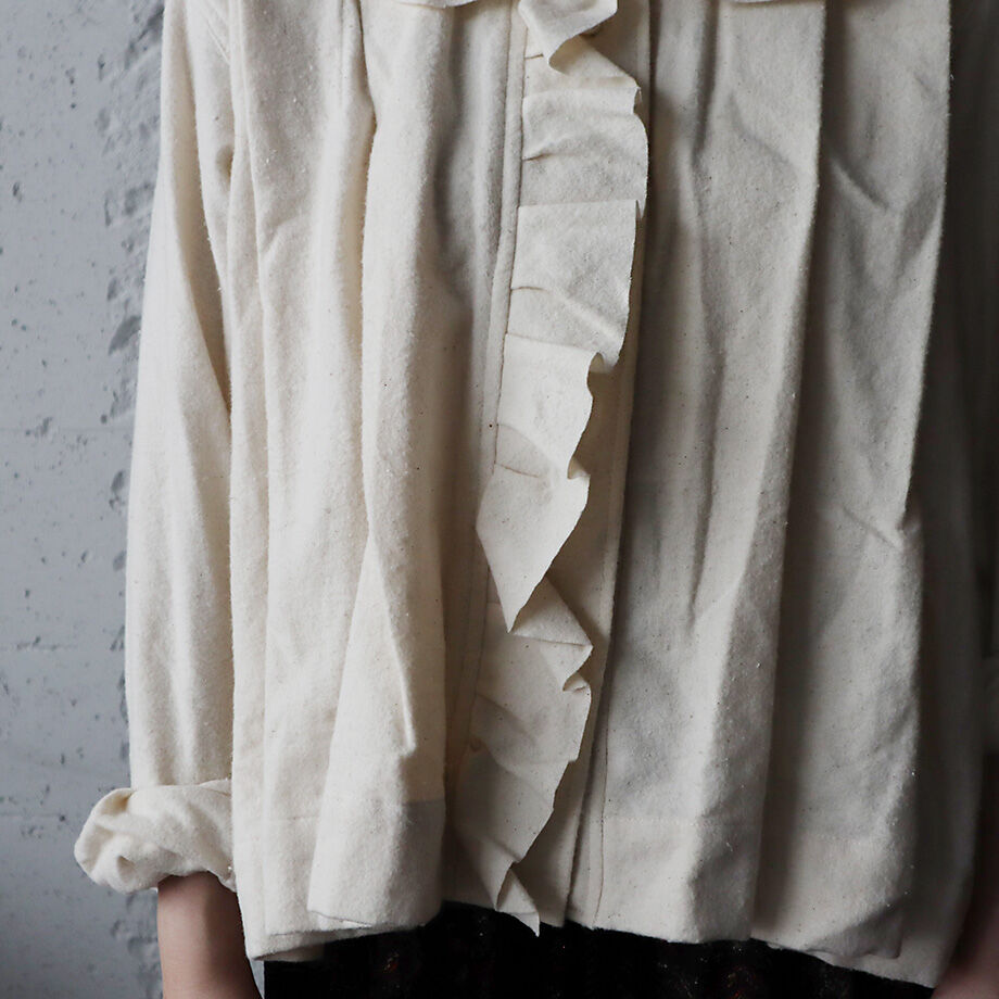 TOWAVASE india cotton flannel blouse | nii-B | 