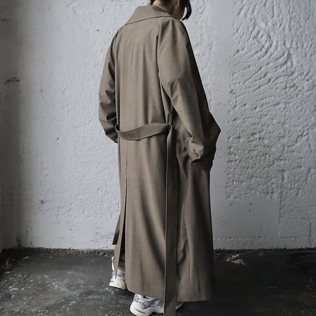 ànuke Soutiencollar Raglan Coat (brown)