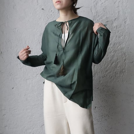 Tabrik silkcotton pullover (mossgreen)