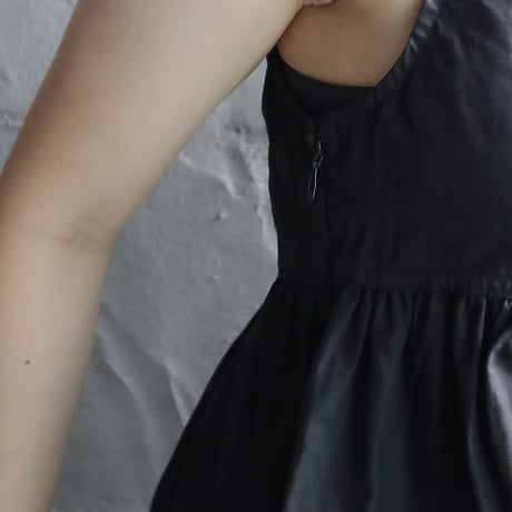 ànuke cotton gather combinaison (black)