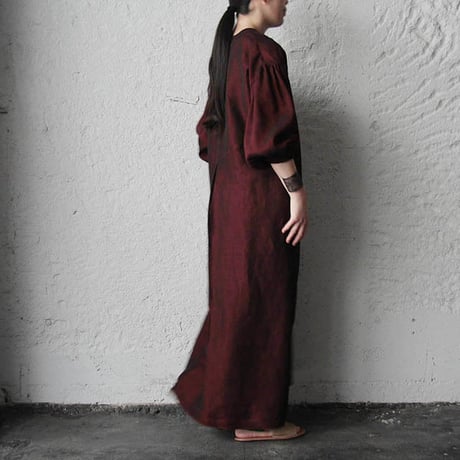 NOTA wieliczka dress (burgundy)