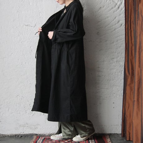 hospital surgical gown (black)