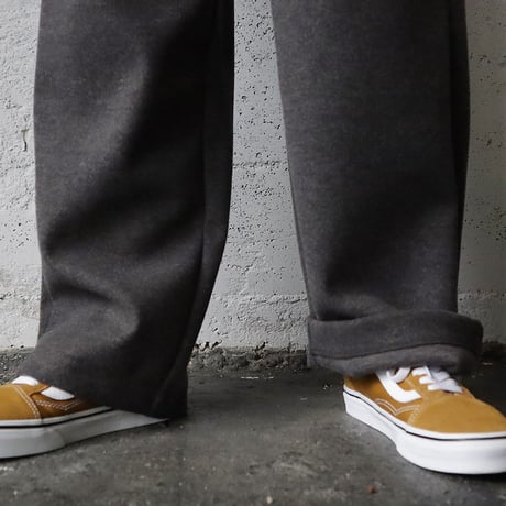 NOUVELLES DU PARADIS woollike pants (charcoal)