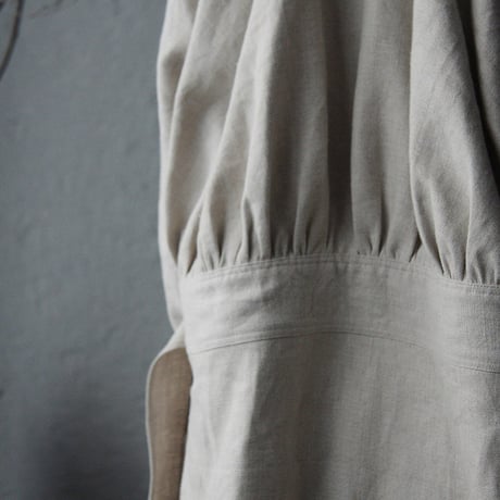 NOTA linen gown (beige)