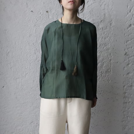 Tabrik silkcotton pullover (mossgreen)