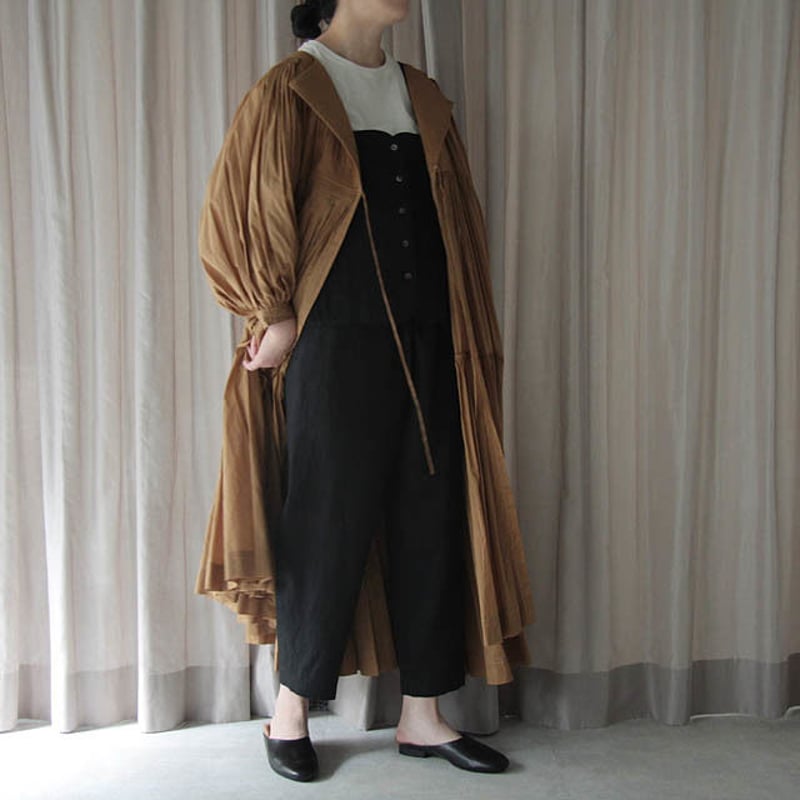 TOWAVASE Artisan dress (camel) | nii-B | WEBSHOP