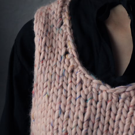 chiihao x nii-B peru vest pink mix