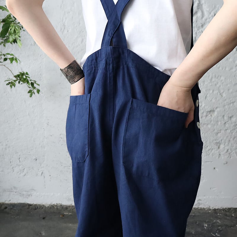 france navy type overalls navyblue | nii-B |