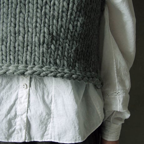 chiihao x nii-B peru vest gray