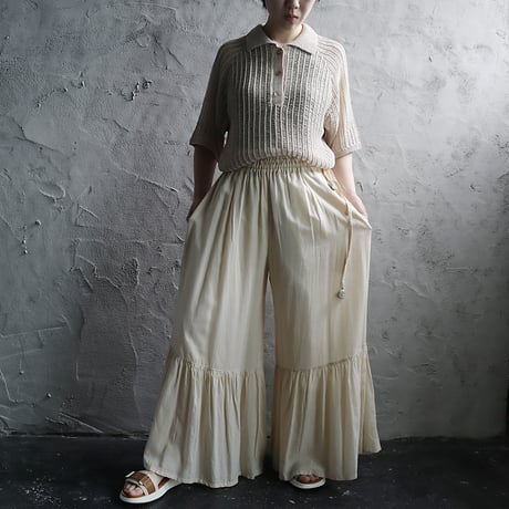 Tabrik gather pants (paper)