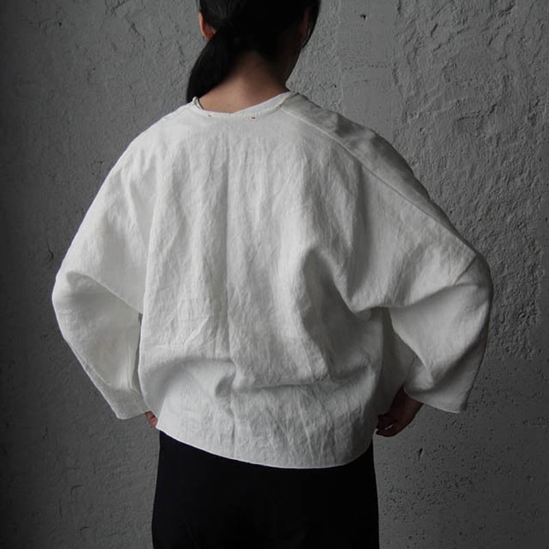 TOWAVASE Bon Voyage blouse (white) | nii-B | WE