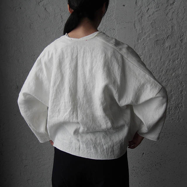 TOWAVASE Bon Voyage blouse (white) | nii-B | WE TOWAVASE Bon Voyage blouse (white) | nii-B | WE