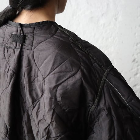 NOTA vintage quilting jacket (sleeve:black)