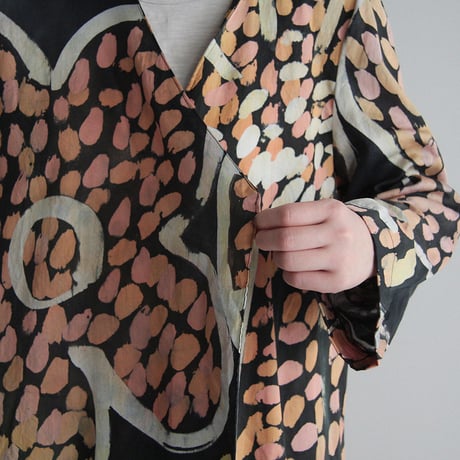 m.Funatabi chche-coeur coat (Batik)