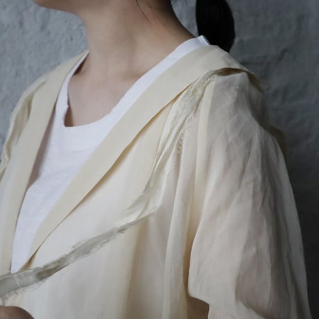 Tabrik organdie sailor robe (ivory)