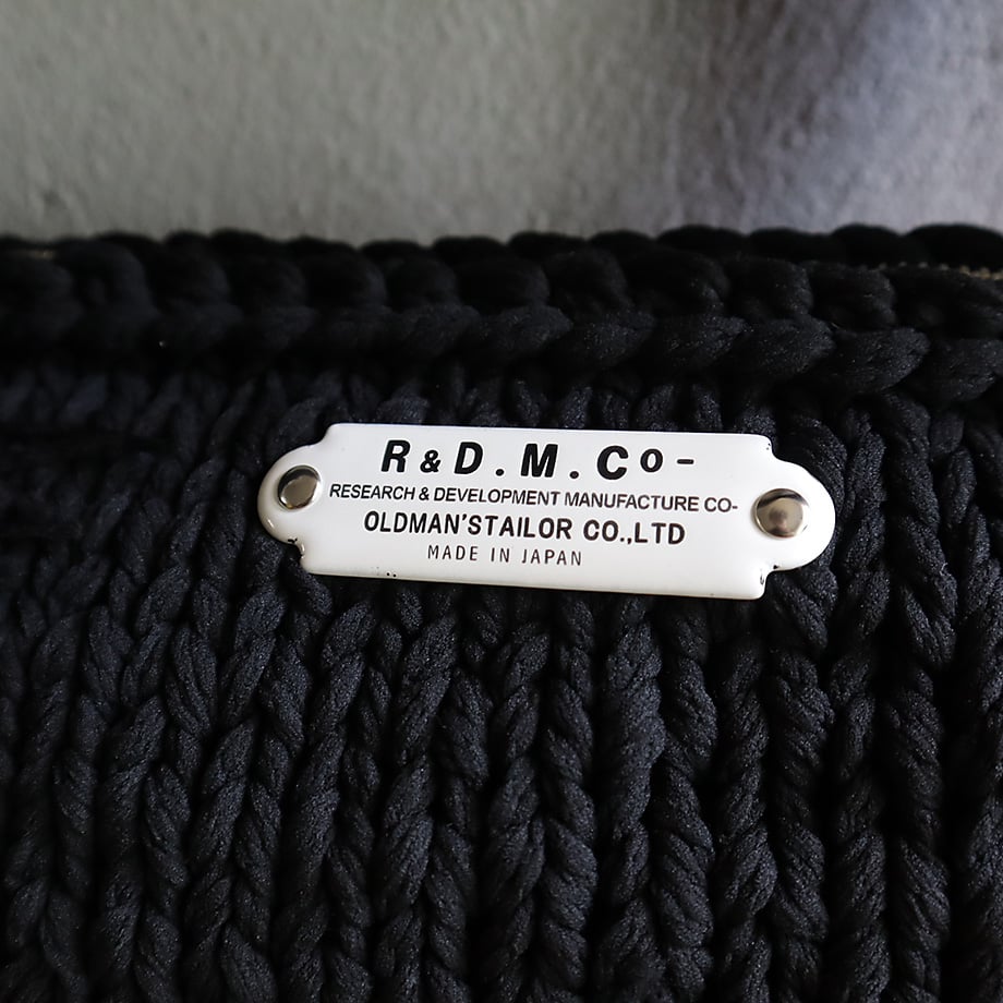 R&D.M.Co- lilian yarn handknit bobybag (black/g R&D.M.Co- lilian yarn handknit bobybag (black/g