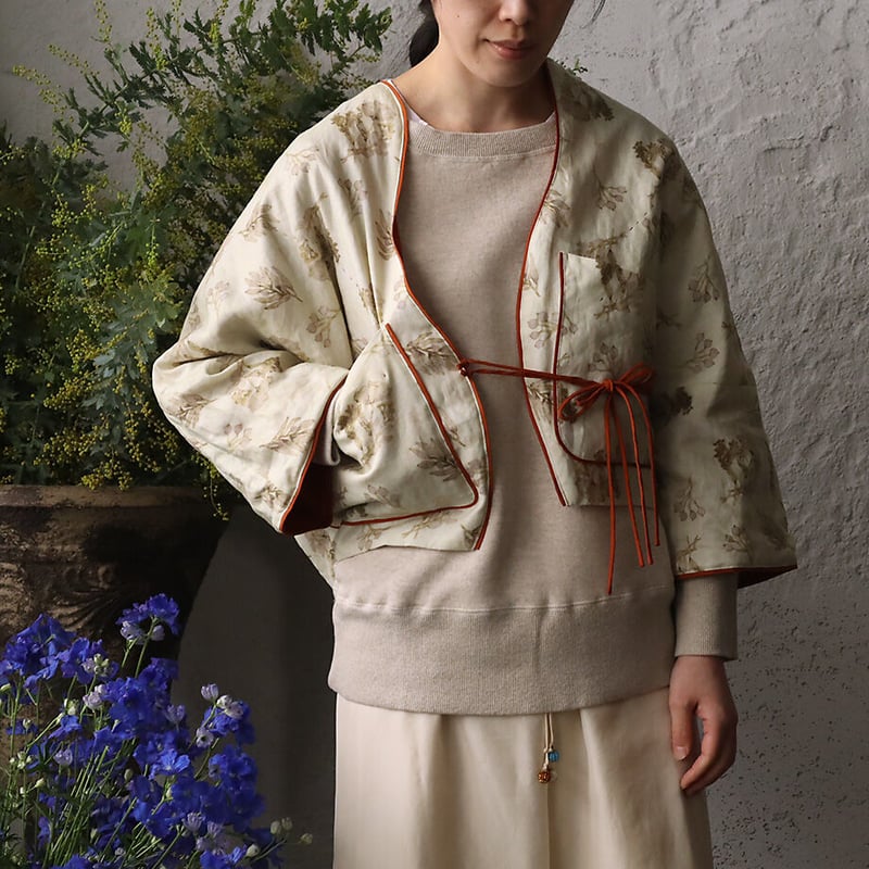 TOWAVASE Frais linen jacket (beige) | nii-B | W...