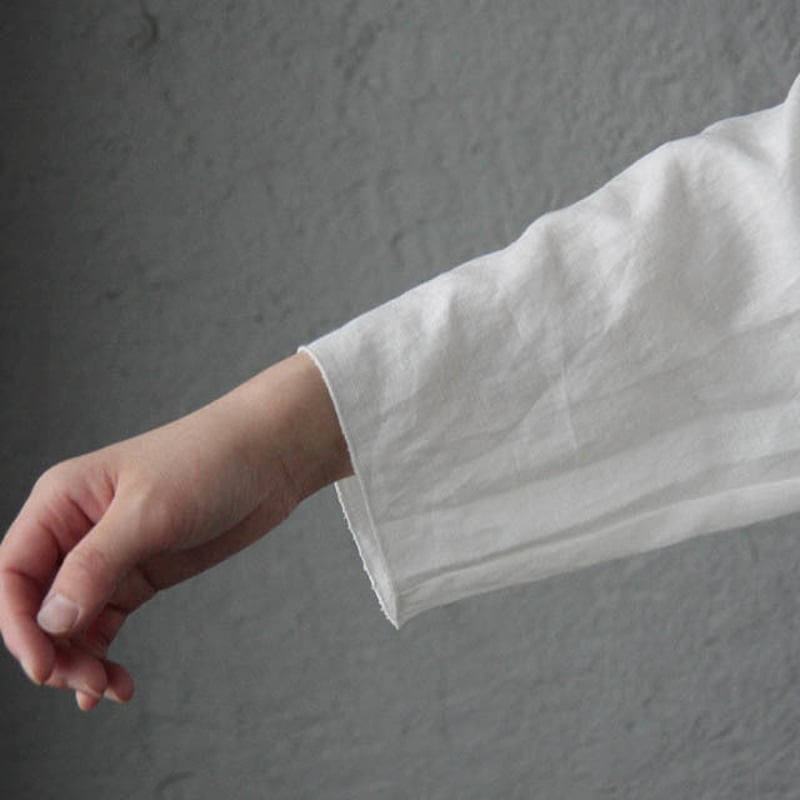 極美品！towavase　ボンボヤージュ　ブラウス　白　ホワイト 着用感ほぼなし TOWAVASE Bon Voyage blouse (white) | nii-B | WE