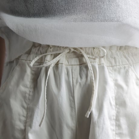 Le pivot cotton easypants(ivory)