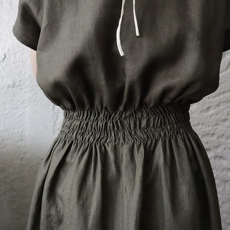 NOTA sicily dress sleeveless (khaki)