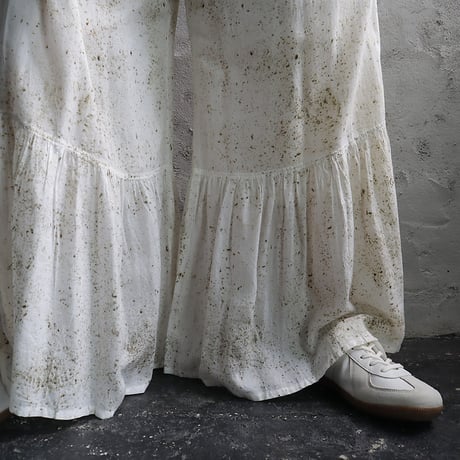 Tabrik gather pants (logwood)