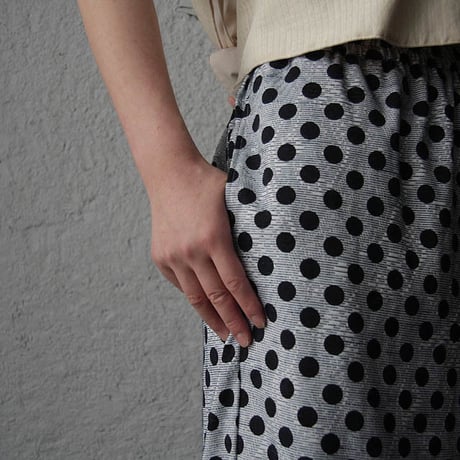 NOTA laterano due flounced skirt dot