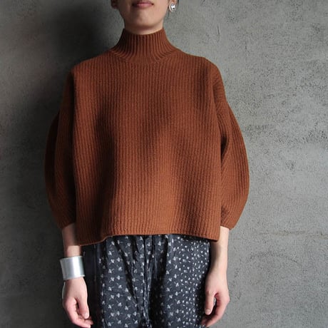 THE FACTORY boiled wool knit