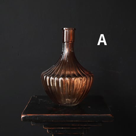 flower glassbase amber (A/B/C)