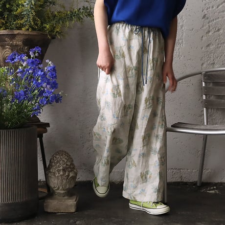 TOWAVASE Frais linen pants (multi)
