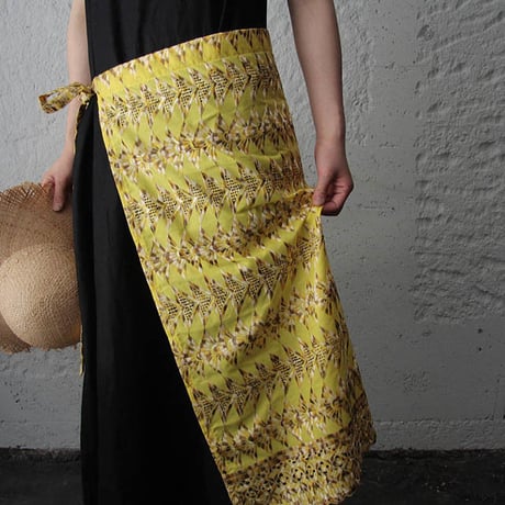 NOTA tablier long  yellow