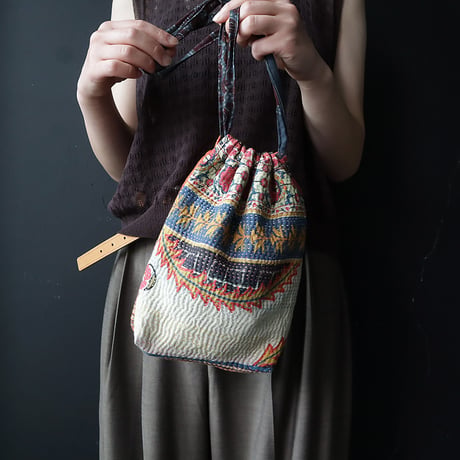 pakistan ralli quilt minibag (A)