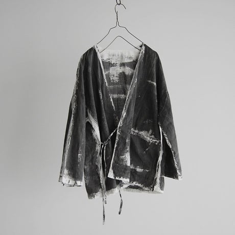m.Funatabi jacket (Sumi dye)