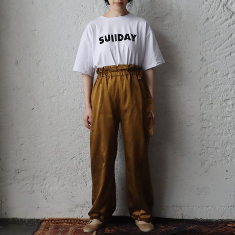 Tabrik satin  pants (bronze)