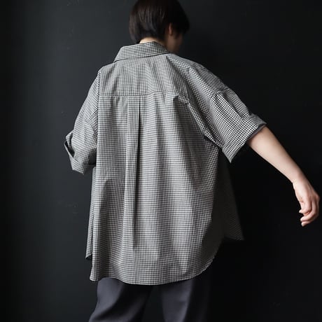 ànuke check over shirts (black)
