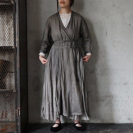 Tabrik cache-coeur dress (carbon black)