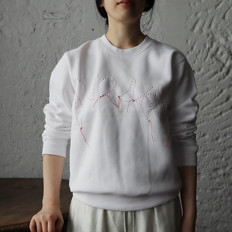 TOWAVASE pullover (red stitch)