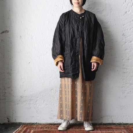 NOTA vintage quilting jacket (sleeve:gold)
