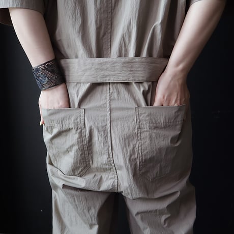 ànuke halfsleeve shirts combinaison (beige)