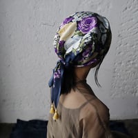 Mia Hat & Accessory tassel scarf (purple)