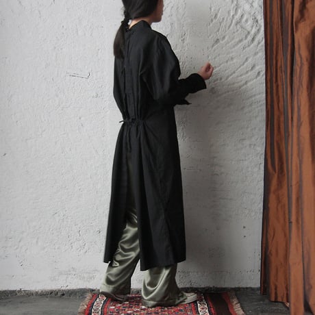 hospital surgical gown (black)