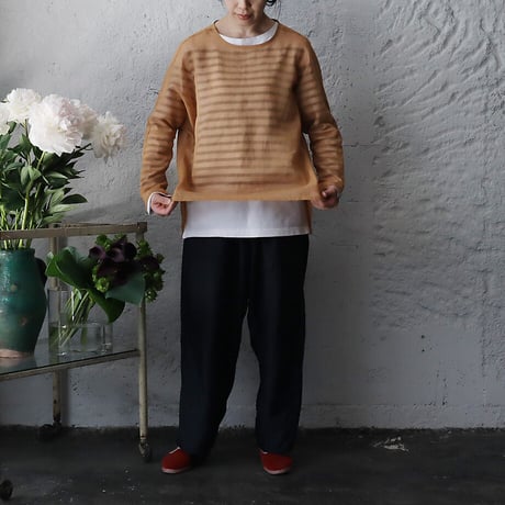 Tabrik organdie tassel tops (beige)
