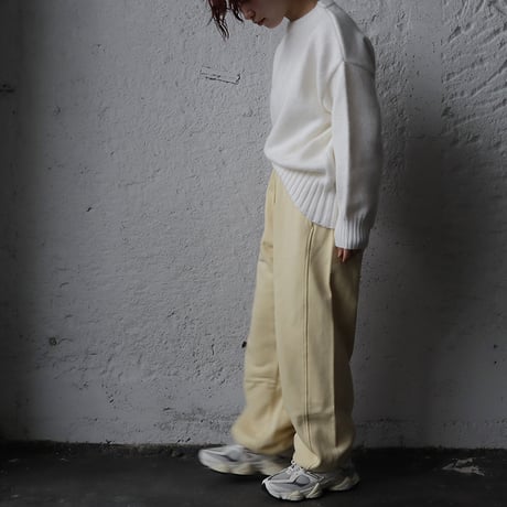 ànuke drawstring sweat pants (cream)