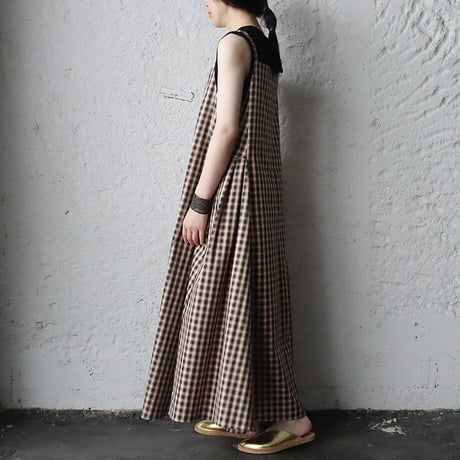 NOTA le blueque dress (plaid)