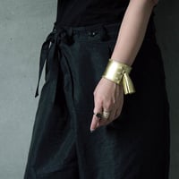 chiihao x nii-B tassel bangle gold