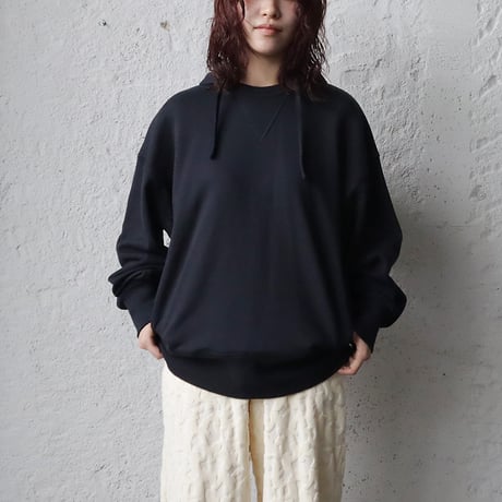 ànuke over sweat parka (navy)