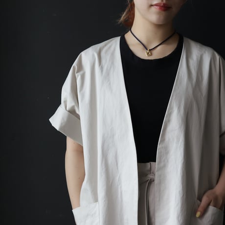 .less dogi jacket (sand beige)