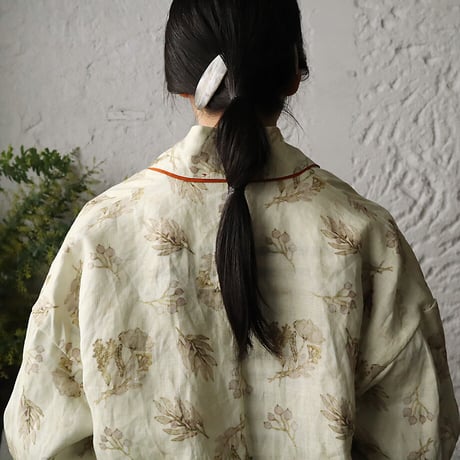 TOWAVASE Frais linen robe (beige)