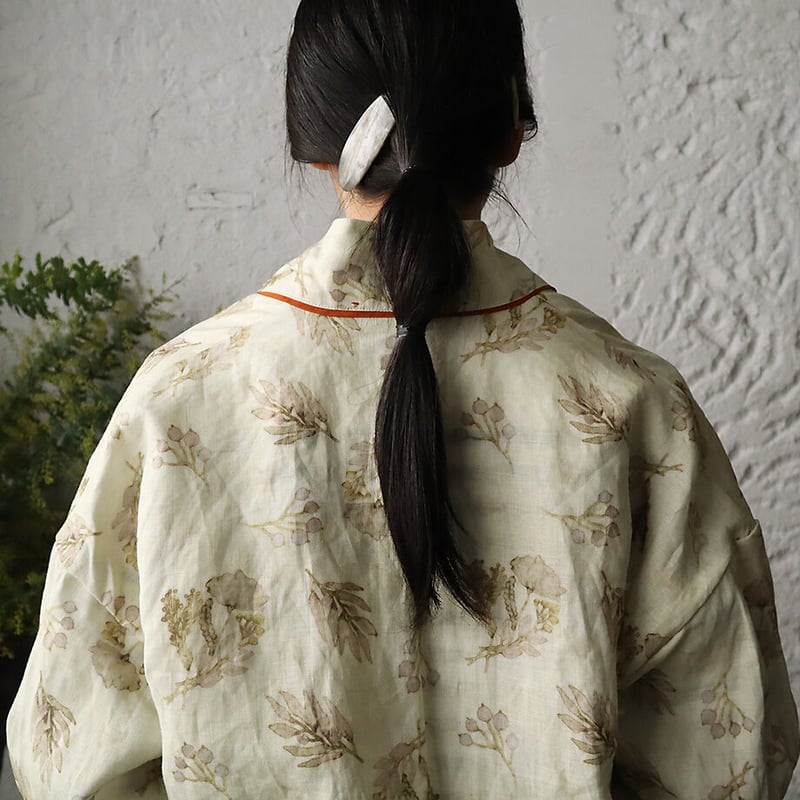 TOWAVASE Frais linen robe (beige) | nii-B | WEB