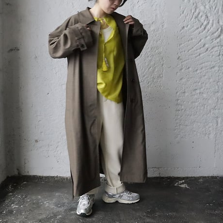 ànuke Soutiencollar Raglan Coat (brown)